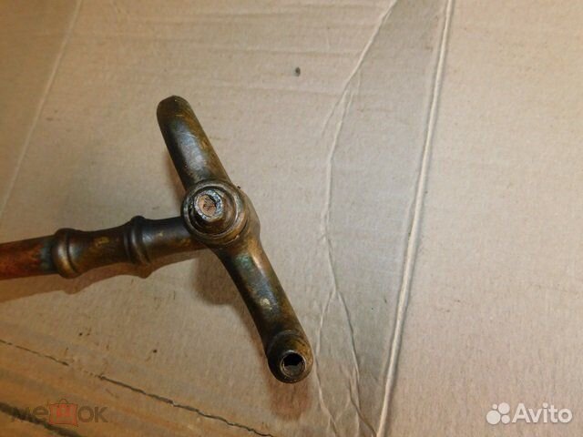 Старинный,редкий латунный смеситель