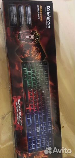 Набор для пк. Игровая Клавитура+Мышка+Коврик