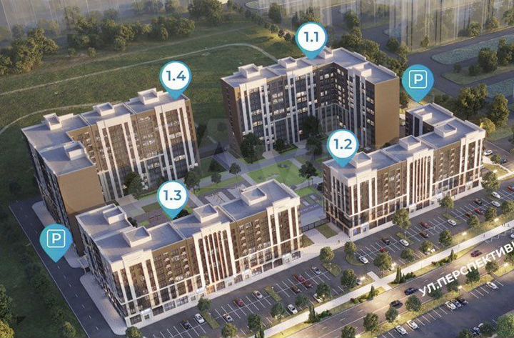 Машиноместо, 13 м²