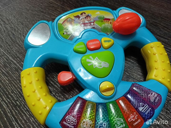 Детский музыкальный руль