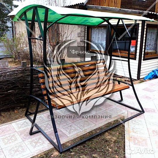 Садовые качели новые