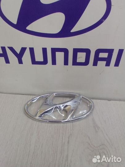 Эмблема перед Значок Hyundai solaris 2