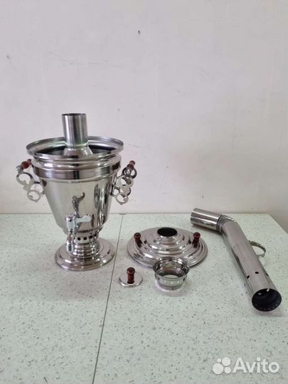 Самовар на дровах оптом (7л 5л 3л)