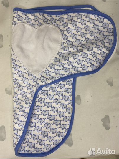 Пеленка кокон на липучках