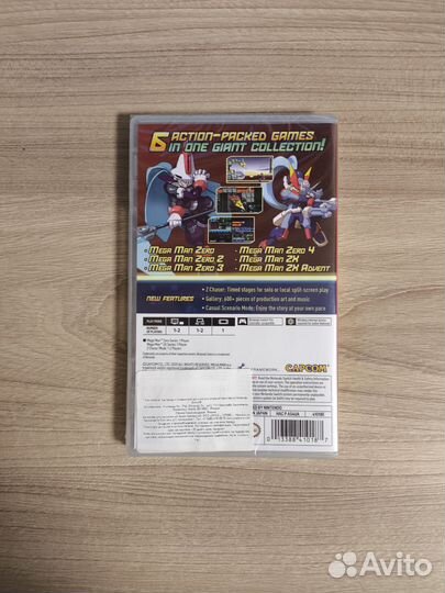 Mega Man Zero/Zx Legacy Collection switch