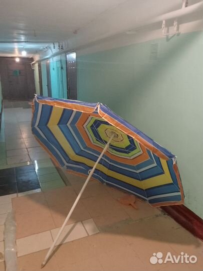 Зонт пляжный большой