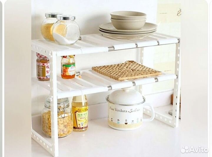 Раздвижная полка под раковину