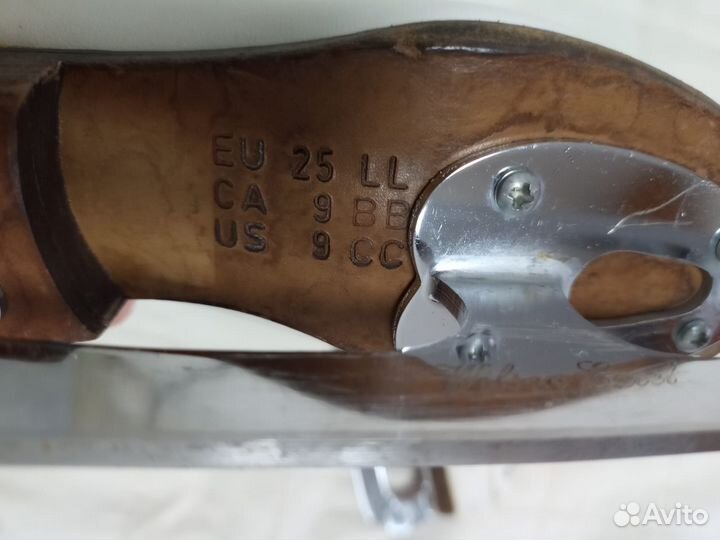 Коньки wifa. Размер 25 LL, 16 см. По стельке