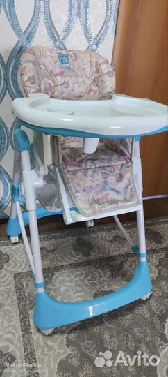 Стульчик для кормления happy baby kevin