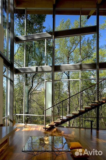 Алюминиевые витражи, витражные окна