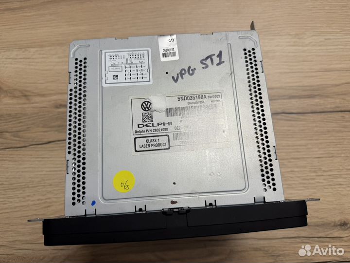 Головное устройство магнитора VW RCD-510 +usb