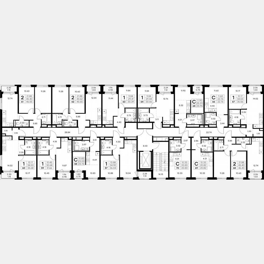 1-к. квартира, 35,7 м², 5/9 эт.