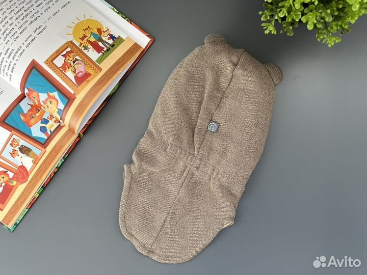 Шапка шлем для мальчика 46 48 новая