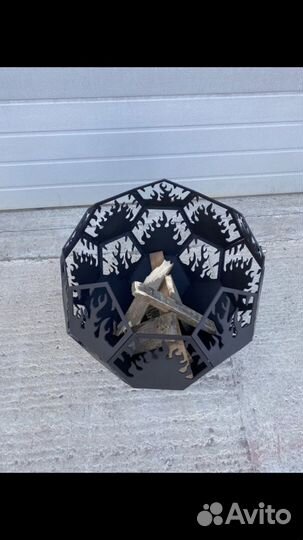 Костровая чаша гриль очаг 4мм