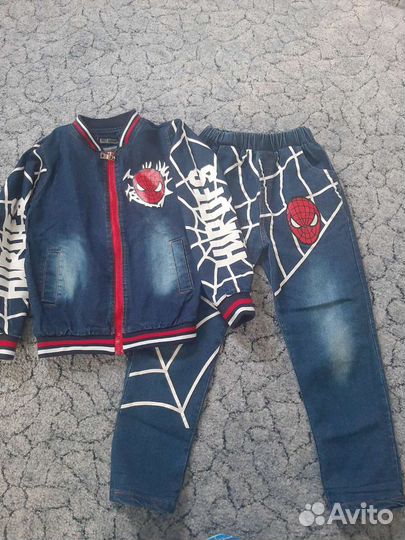 Джинсовый костюм для мальчика/девочки