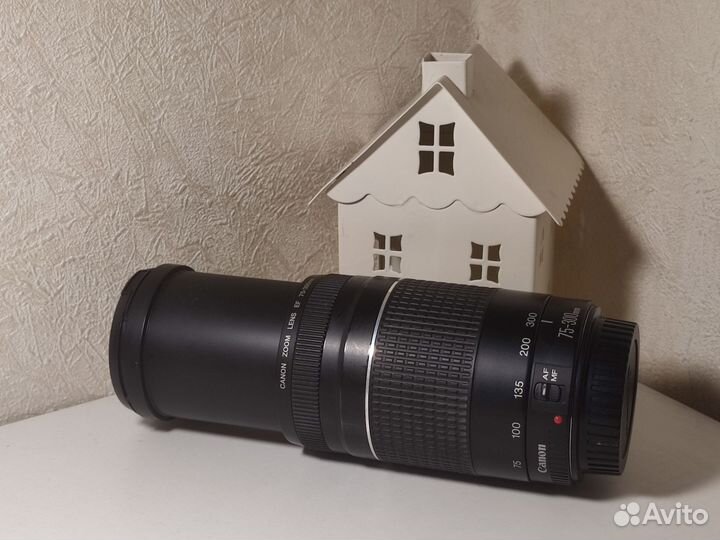 Объектив Canon EF 75 300mm f/4-5.6 iii рабочий