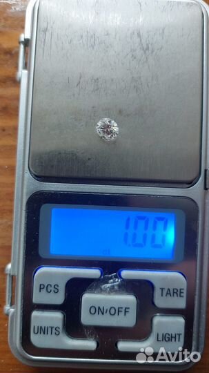 Муассанит 1 ct 6,5 mm dvvs1 идеал