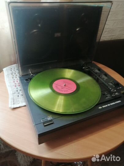 Проигрыватель винила Ария 5208 колонки S-30