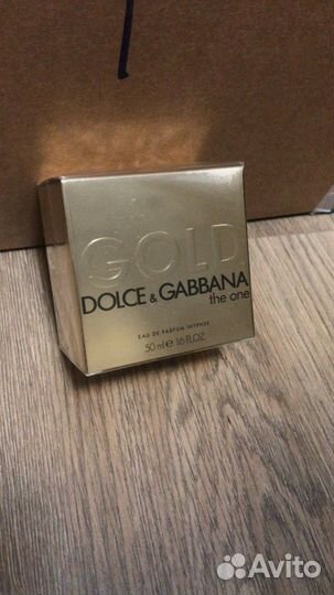 Туалетная вода dolce&gabbana The One Gold