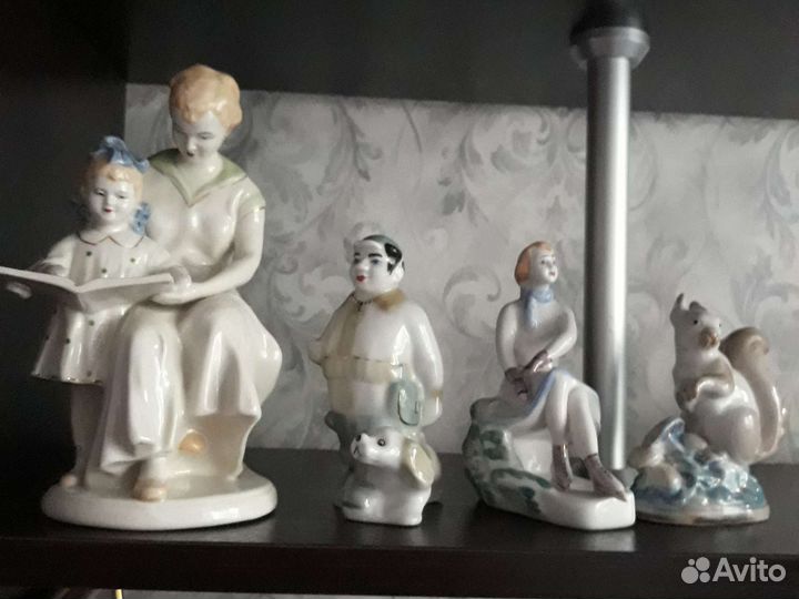 Фарфоровые статуэтки лфз