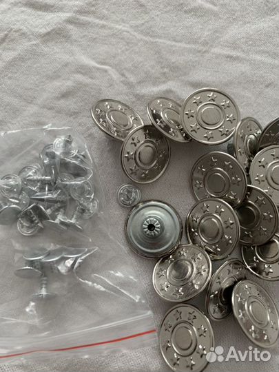 Металлические пуговицы заклёпки для джинс