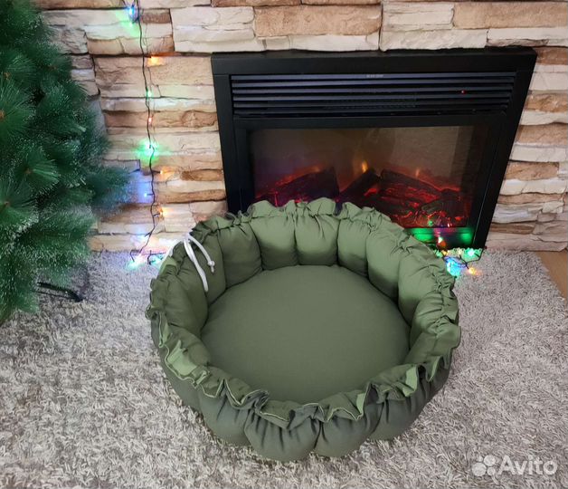 Лежанка-трансформер большая для собак и кошек