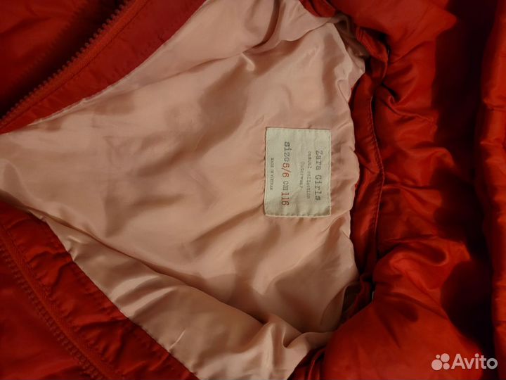 Куртка демисезонная Zara для девочки 116