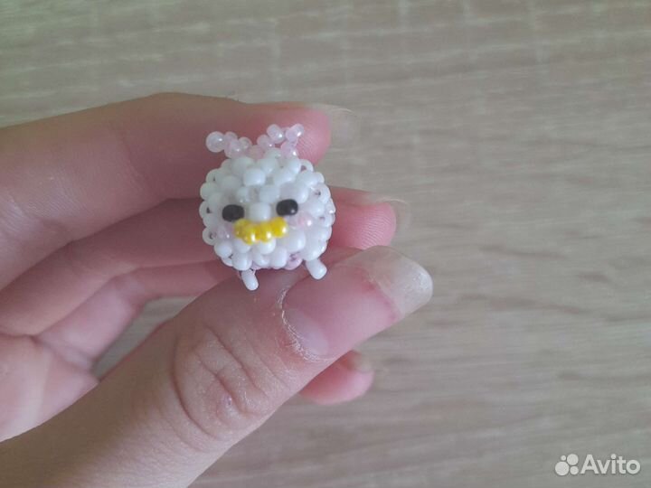 Мини амигуруми из бисера