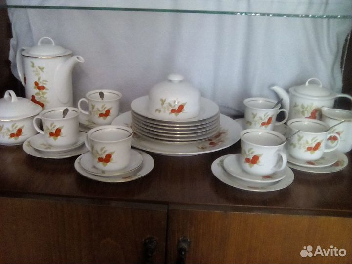 Чайный сервиз времен гдр