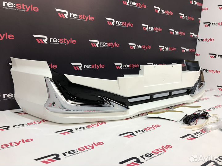 Губа передняя Toyota Land Cruiser Prado 120 B513