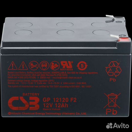 Аккумулятор csb gp12120 новый