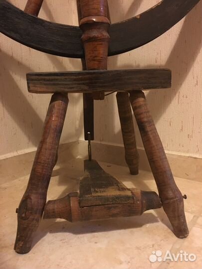 Прялка деревянная старинная