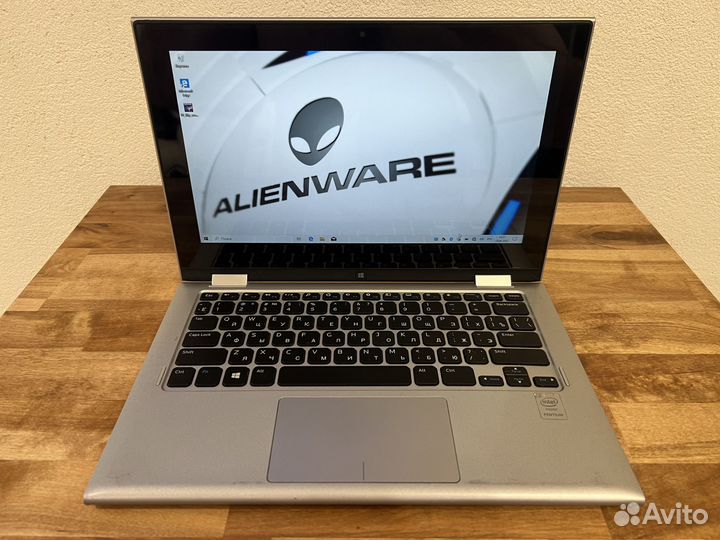 Сенсорный ноутбук-планшет Dell 4 ядра 8Gb SSD 256G