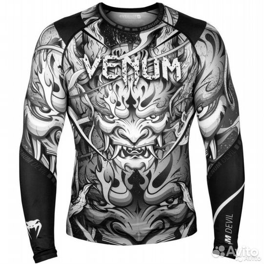 Рашгард Venum Devil White Sale50