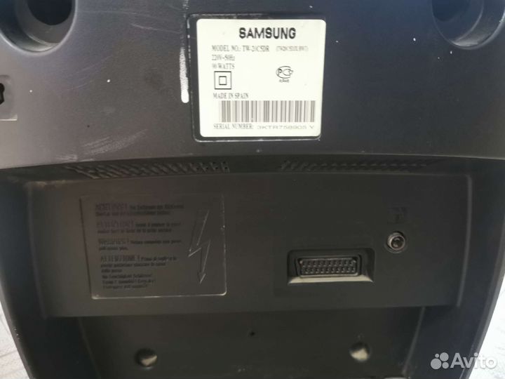 Телевизор и видеодвойка