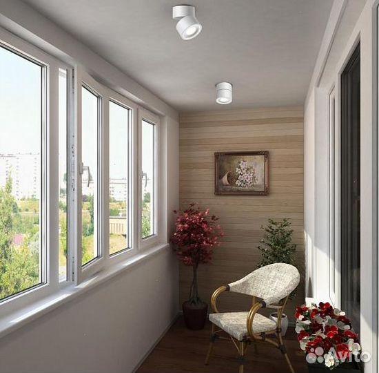 Балкон теплое