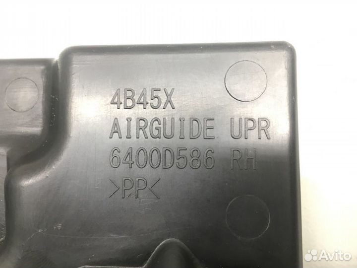 Дефлектор радиатора правый Mitsubishi Outlander 3