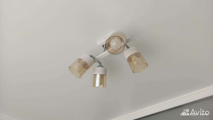 Люстра потолочная бу
