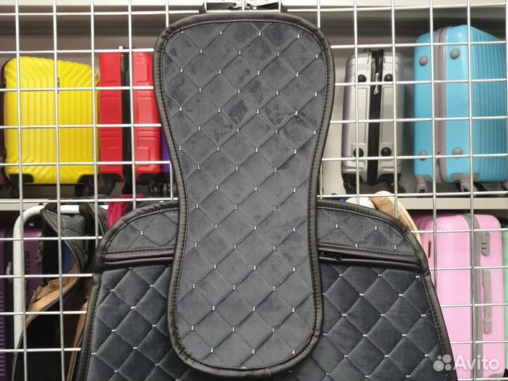 Накидка новая с бортами алькантара