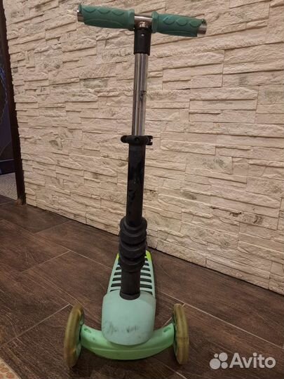 Самокат детский трехколесный бу