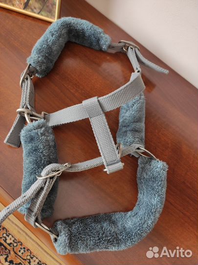 Недоуздок с мехом для пони и башкиров