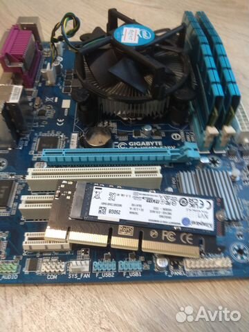 Материнские платы 1155, 1151, 1150 nvme ssd