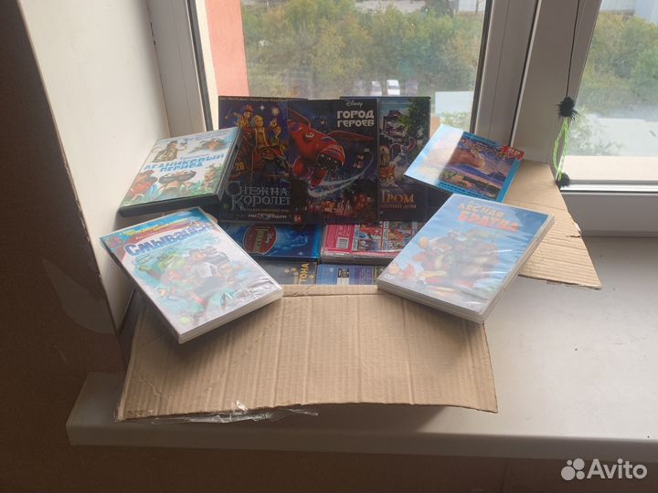 Мультфильмы на DVD