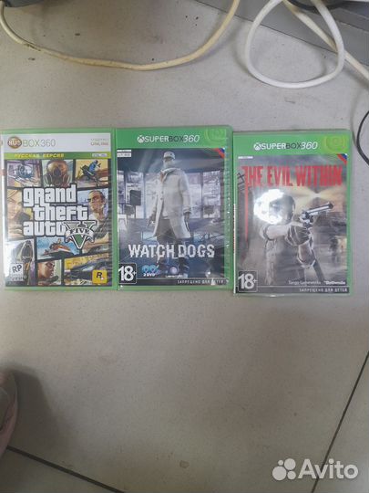 Диски на xbox 360