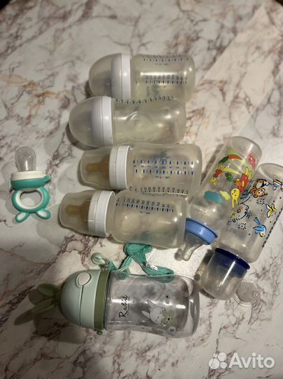 Бутылочки для кормления avent