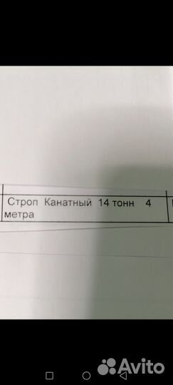 Стропы
