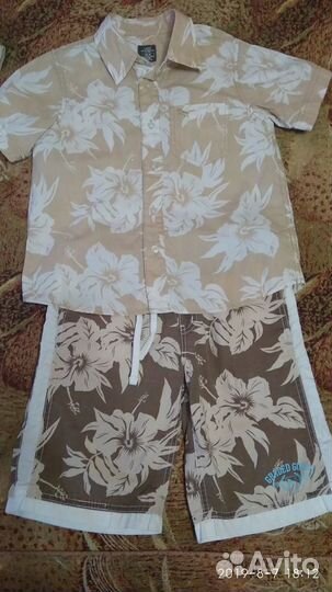 Летний комплект на мальчика, размер 116