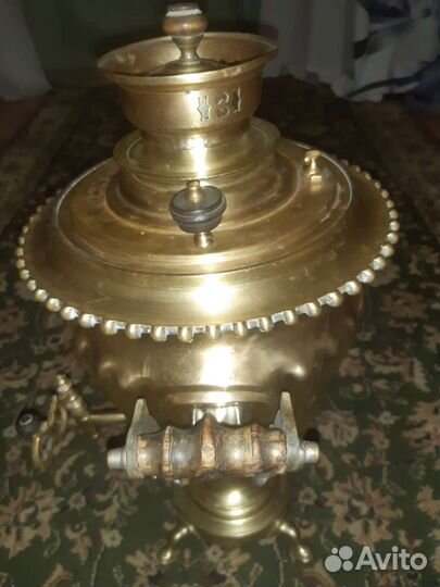 Самовар на дровах царский