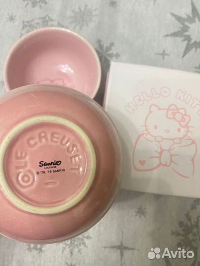 Миска боул hello kitty le creuset