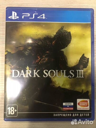 Dark Souls 3 для Sony Ps4